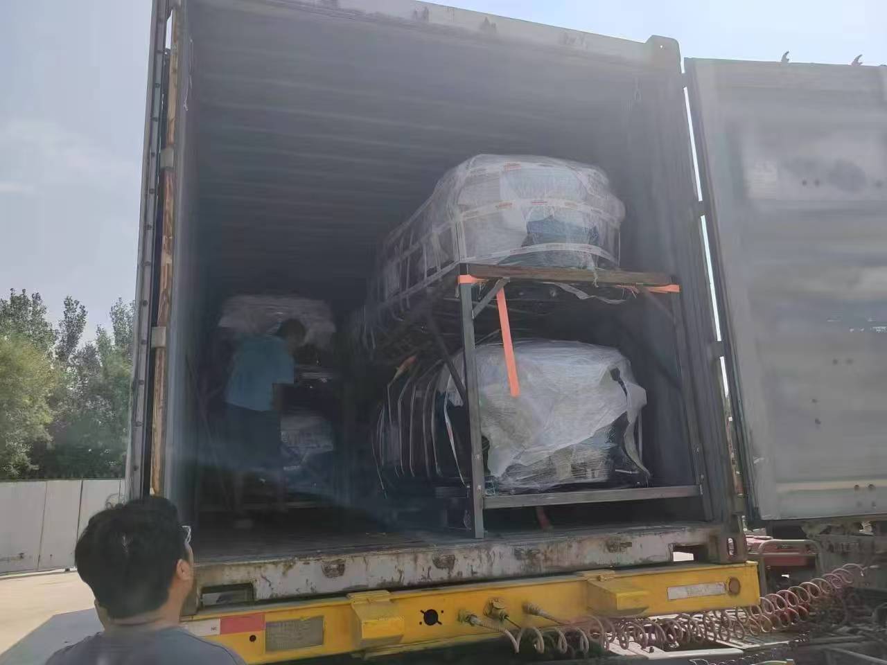 Golf Cart Loading Container